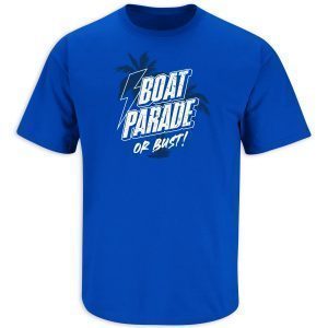 Boat Parade or Bust Tampa Bay Hockey T-Shirt
