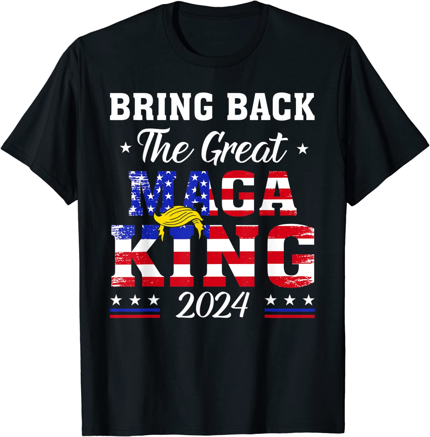 Bring Back the Great Maga King Us Flag Election 2024 Voted Classic Shirt