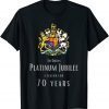 British Queen Monarchy The Queens Platinum Jubilee Classic Shirt