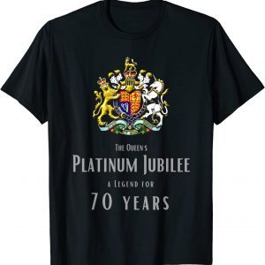 British Queen Monarchy The Queens Platinum Jubilee Classic Shirt