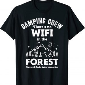 Camping Crew Family Outdoor Vacation Matching 2022 Shirt