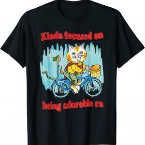 Cat kinda focused on being adorable rn Tee Shirt