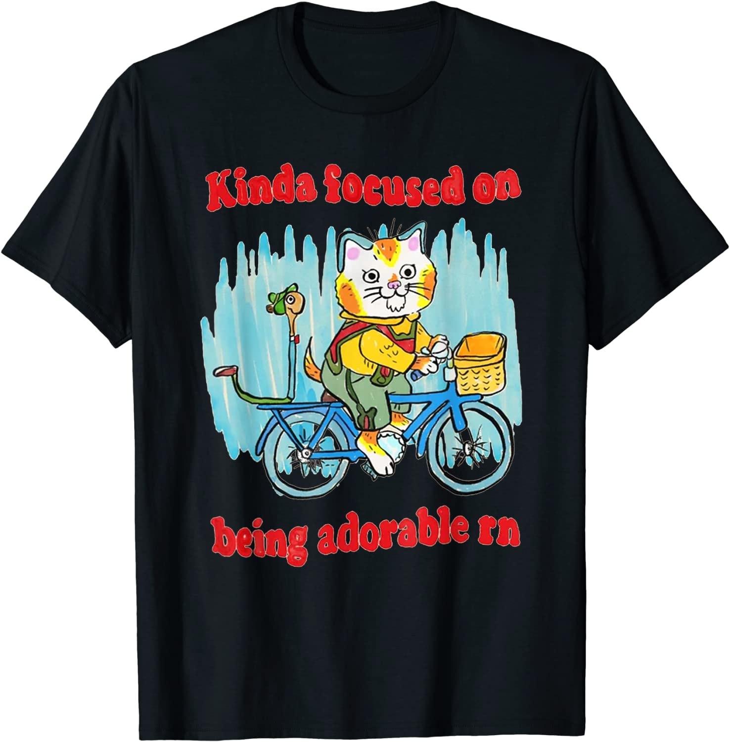 Cat kinda focused on being adorable rn Tee Shirt