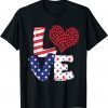 Celebrate 4th of July America Independence Love 2022 Shirt