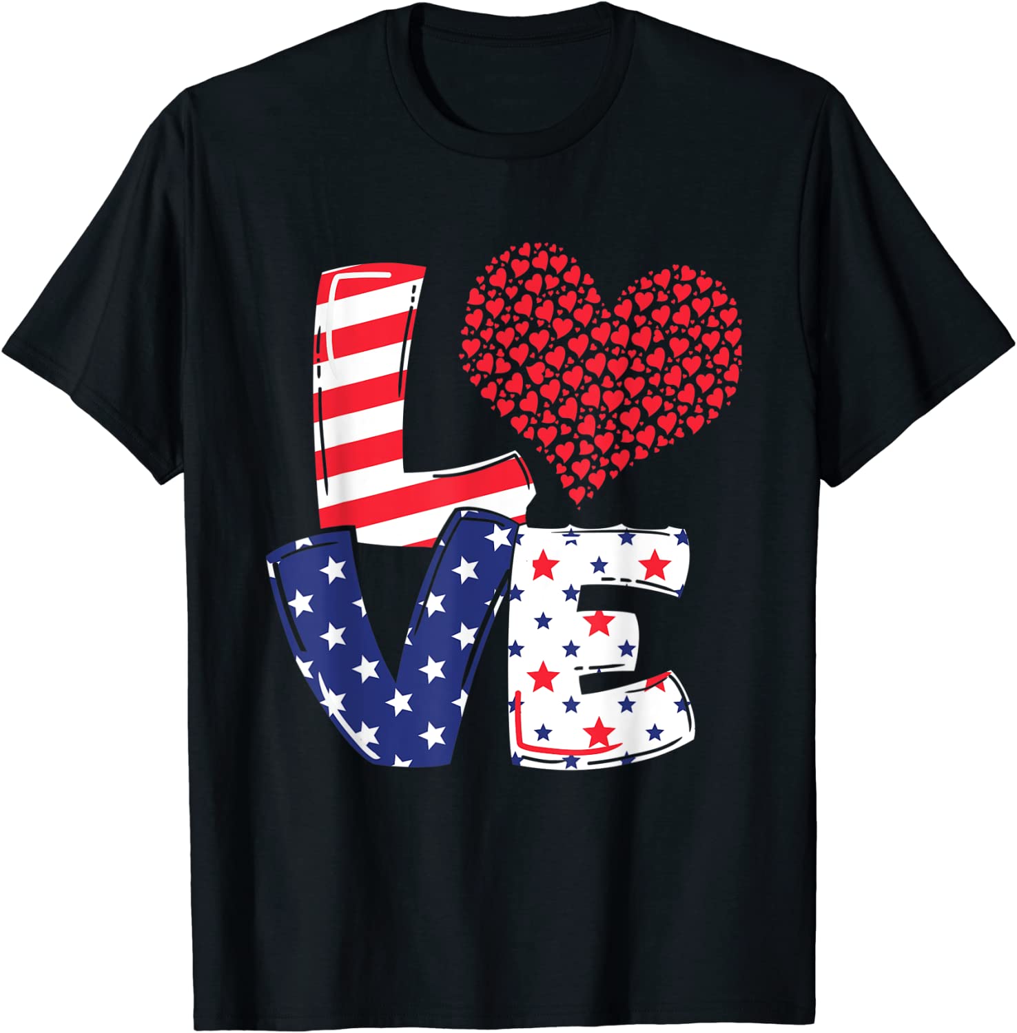 Celebrate 4th of July America Independence Love 2022 Shirt