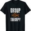Cigars Smoker Group Therapy Cigarettes Tobacco Smoke Grunge 2022 Shirt