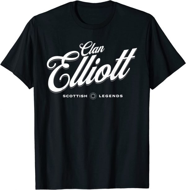 Clan Elliott, Scottish Legends, Border Reivers Elliot Family 2022 Shirt