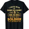 Cold As Ice Evil As Hell Or Loyal Like a Soldier Classic Shirt