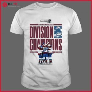 Colorado Avalanche Hockey Team 2022 Central Division Champions 2022 Shirt