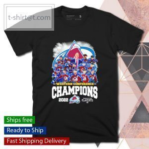 Colorado Avalanche Western Conference Champions 2022 Stanley Cup Playoffs Limited shirt