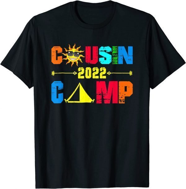 Cousin Camp 2022 Cousin Tribe Vacation 2022 ShirtCousin Camp 2022 Cousin Tribe Vacation 2022 Shirt