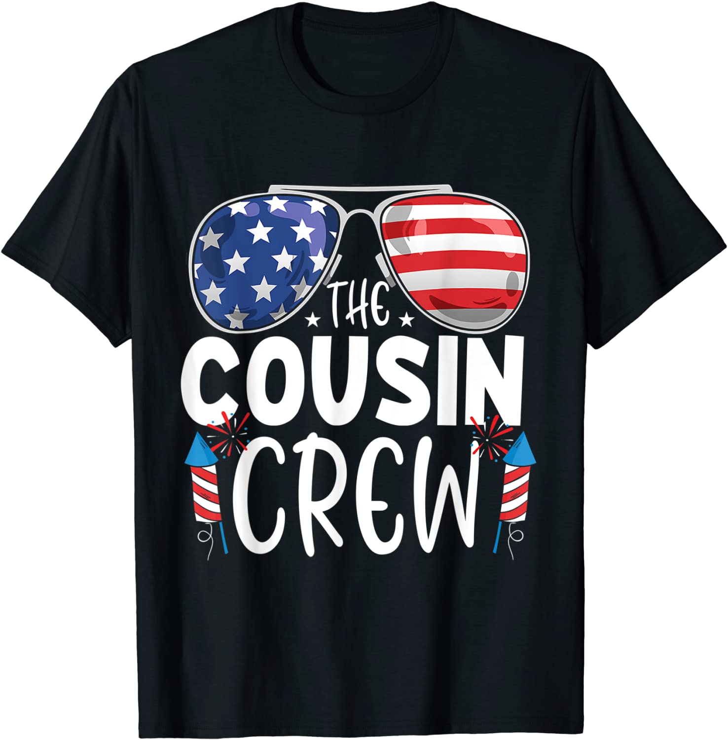 Cousin Crew 4th of July American Family Matching 2022 Shirt