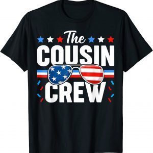 Cousin Crew 4th of July Patriotic American Family Matching Classic Shirt