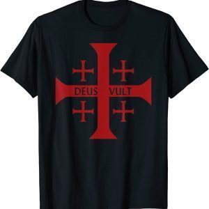 Crusader Christianity Deus Vult God Will 2022 Shirt