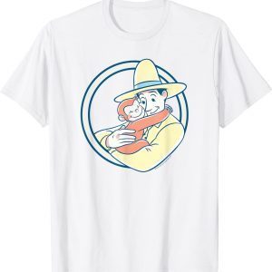 Curious George The Man with the Yellow Hat Hug 2022 Shirt