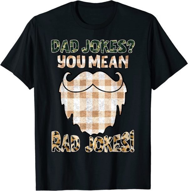 Dad Jokes Sublimation Father'S Day Classic Shirt
