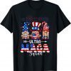 Dazed Joe Biden Confused Ultra Maga Gnome 4th Of July Trump 2022 Shirt
