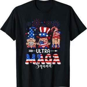Dazed Joe Biden Confused Ultra Maga Gnome 4th Of July Trump 2022 Shirt