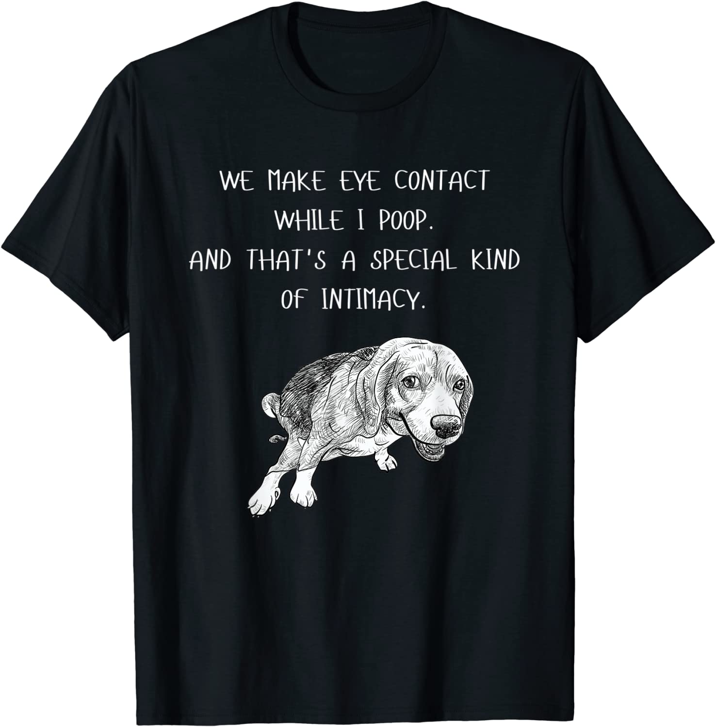 Dog Happy 4th of July Day We Make Eye Contact While I Poop 2022 Shirt