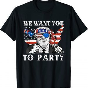 Donald-Trump 4th Of July American USA Flag 2022 Shirt