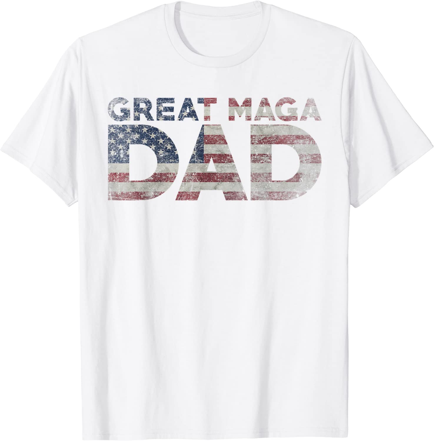 Donald Trump Father's day Great maga Dad USA FLag 2022 Shirt