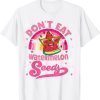 Don't Eat Watermelon Seeds Maternity Summer Fruit Vacation 2022 Shirt