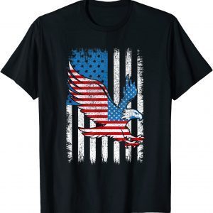 Eagle July 4th America Flag Patriot Liberty USA Vintage Classic Shirt