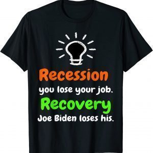 Economic Recession Inflation Anti Biden Pro Trump US 2024 Limited Shirt