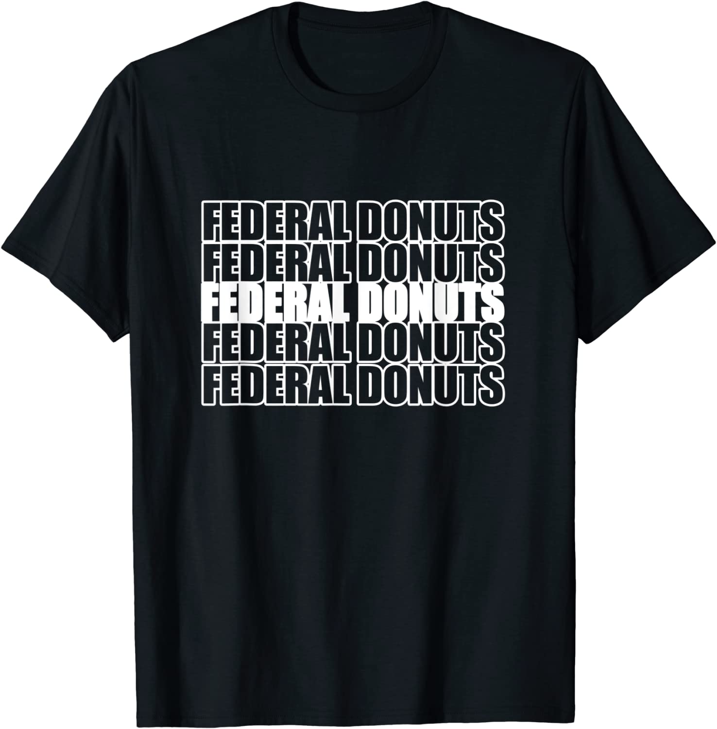 Federal Donuts Repeat Design Donuts! Federal Donuts Classic Shirt