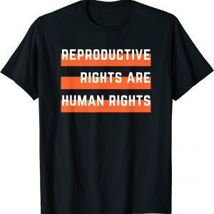 Flag Reproductive Rights Are Human Rights Feminist 2022 Shirt