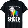 Gay Pride - I'm Rainbow Sheep LGBT Gay Lesbian 2022 Shirt