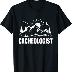Geocaching Cacheologist, Geocacher 2022 Shirt