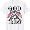 God Guns And Trump Shirt 2nd Amendment Trump 45 Limited Shirt