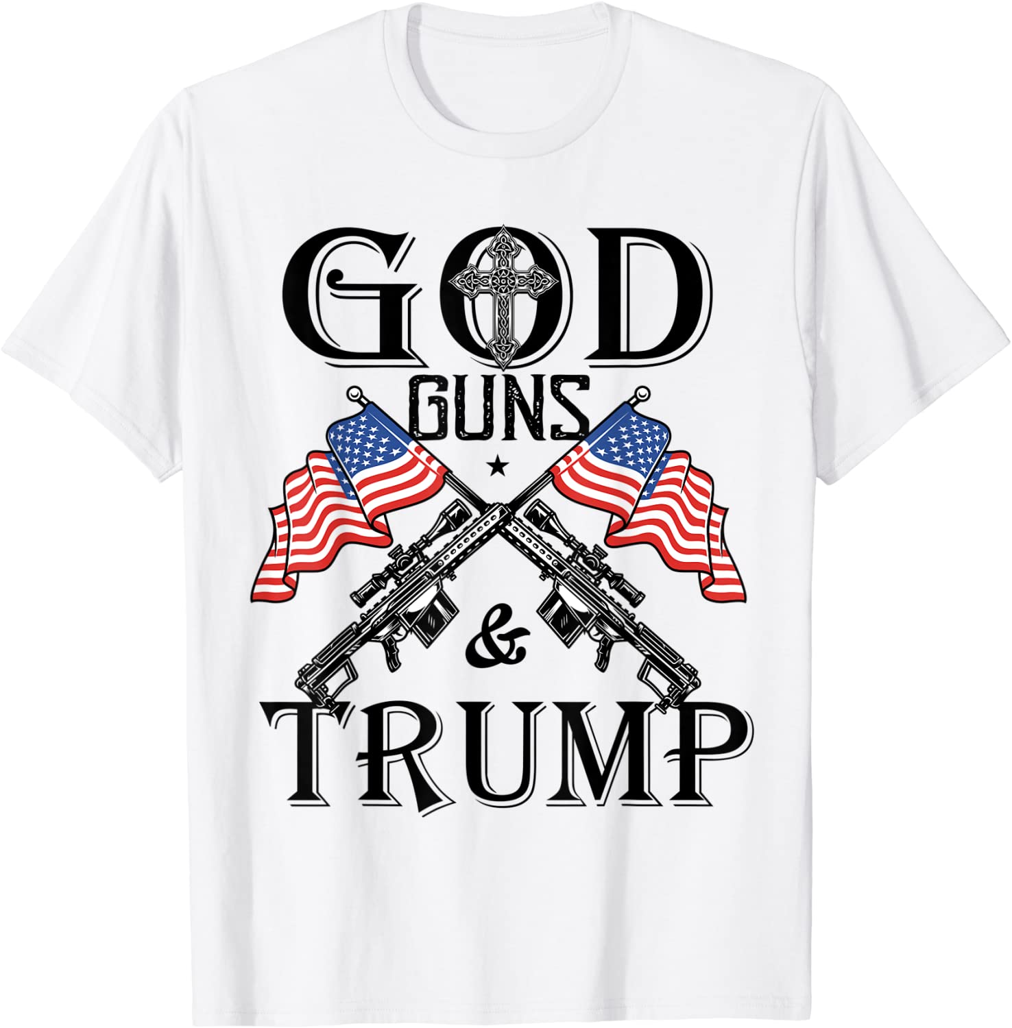 God Guns And Trump Shirt 2nd Amendment Trump 45 Limited Shirt