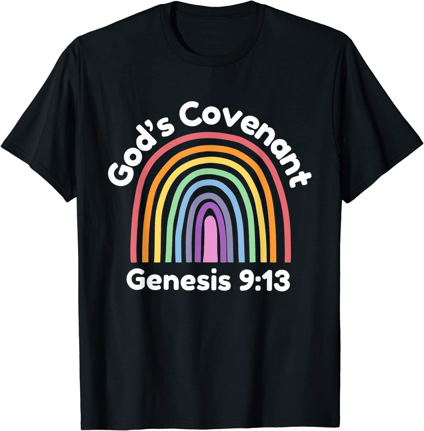 God’s Covenant Rainbow Genesis 9:13 Christian Classic Shirt