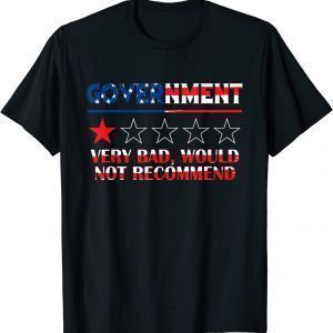 Government Very Bad American Flag Classic Shirt