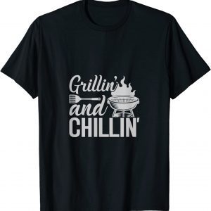 Grilling and Chilling vintage barbecue grilling 2022 Shirt