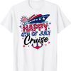Happy 4th Of July Cruise Patriotic American Cruising Classic Shirt