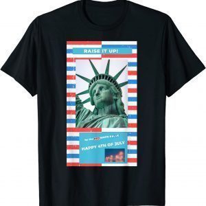 Happy 4th of July Statue of Liberty USA America Freedom Free Classic Shirt