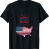 Happy Birth Day America Celebrate 4th July 2022 Shirt