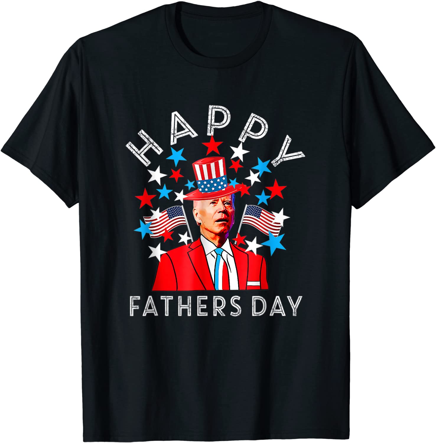 Happy Fathers Day Joe Biden 4th Of July Memorial 2022 Shirt