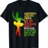 Happy Juneteenth Independence Dancer Black Girl Ballerina 2022 Shirt