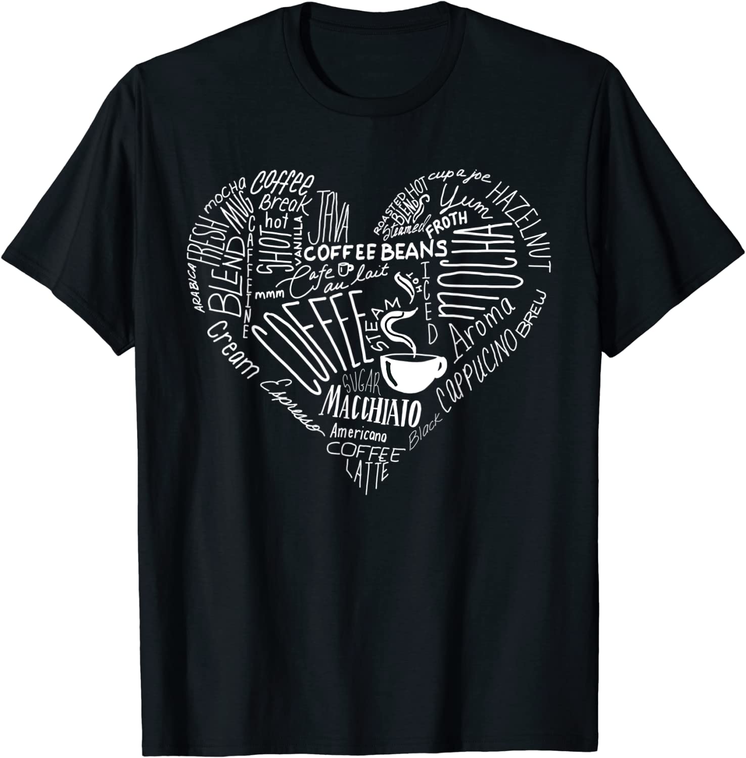 Heart All things coffee Casual 2022 Shirt