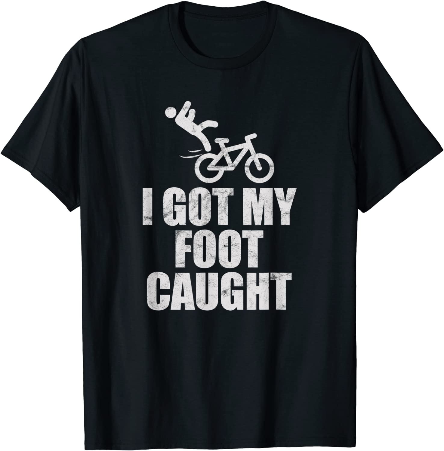 I Got My Foot Caught Bike Fall Joe Biden 2022 Shirt