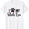 I Love My Shih Tzu Dog Loveable Best Friend Puppies 2022 Shirt