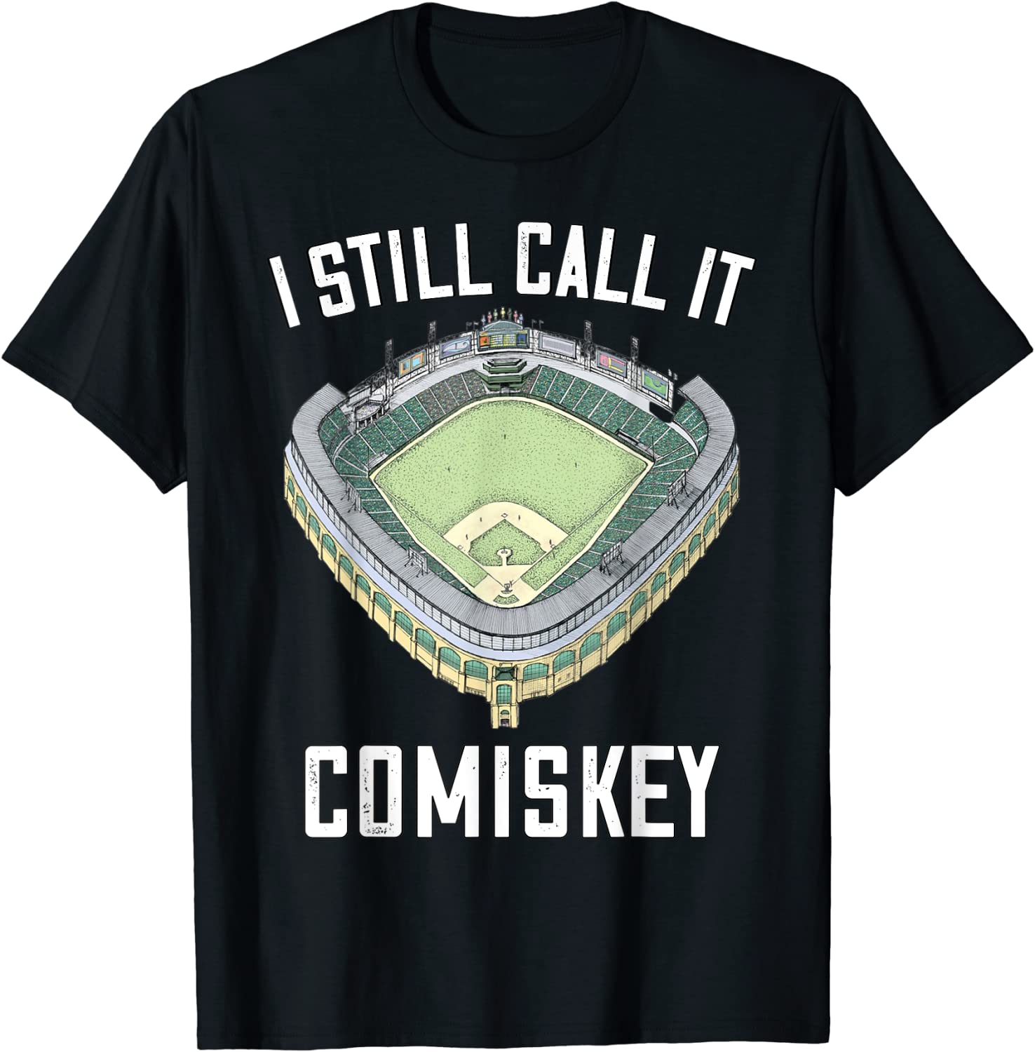 I Still Call It Comiskey Chicago Baseball Vintage 2022 Shirt