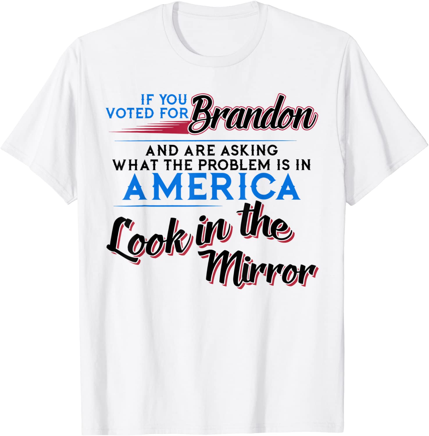 If U Voted for Biden & Are Asking What-The Problem is 2022 Shirt