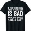 If You Think Being Forced To Wear A Mask Is Bad Pro Choice 2022 Shirt