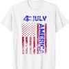 Independence Day USA America Flag 4th of july happy 2022 Shirt