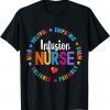 Infusion Nurse Certified Registered Nurse Infusion Squad Classic Shirt